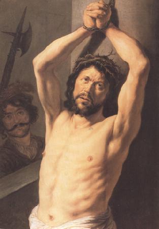 Jan lievens Pilate mashing his Hands (mk33) France oil painting art